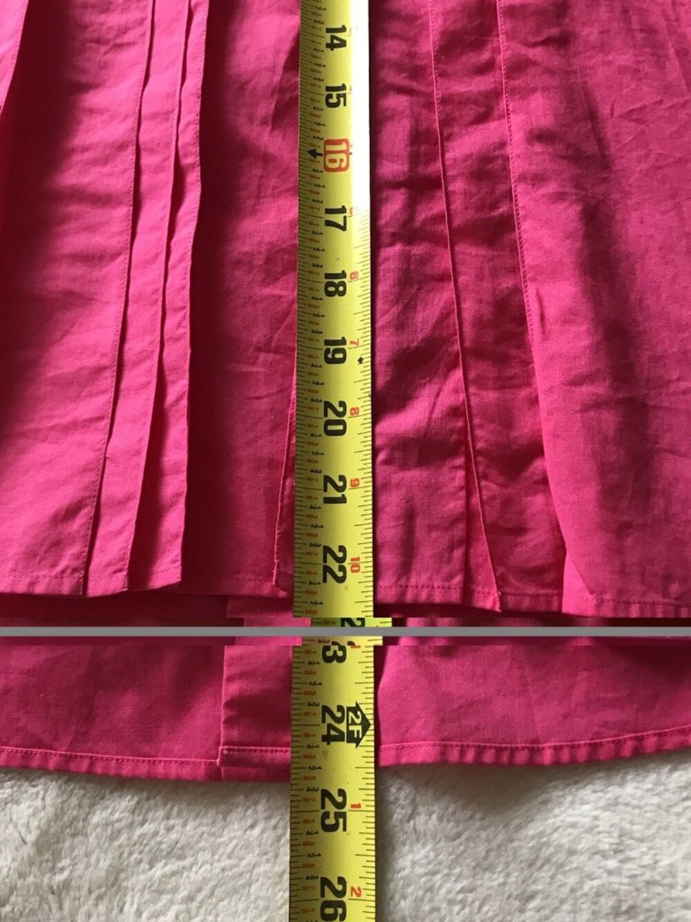 MARNI Uniqlo Women Pleated Sleeveless Blouse Pink Size Small NWT - Picture 9 of 9